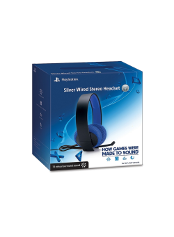 Гарнитура Silver Wired Stereo Headset (PS4)
